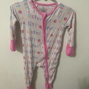 Caden Lane Colorful 'Little Sister' Footie